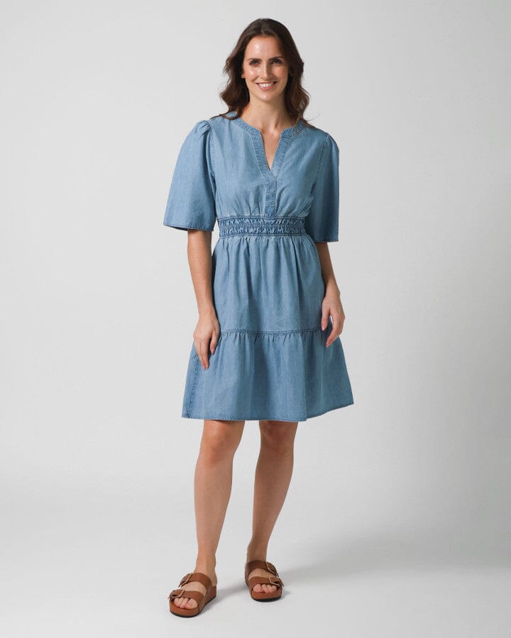 Vida Dress Light Wash