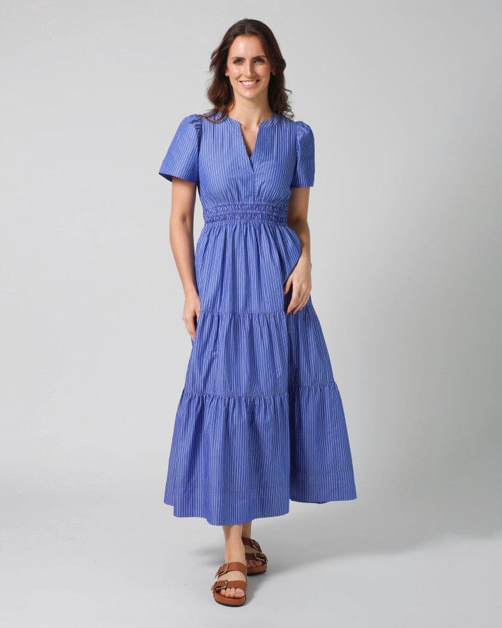 Vittoria Dress Aegan Stripe