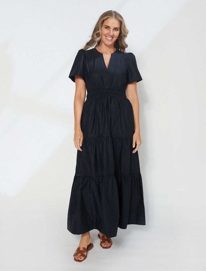 VITTORIA DRESS BLACK