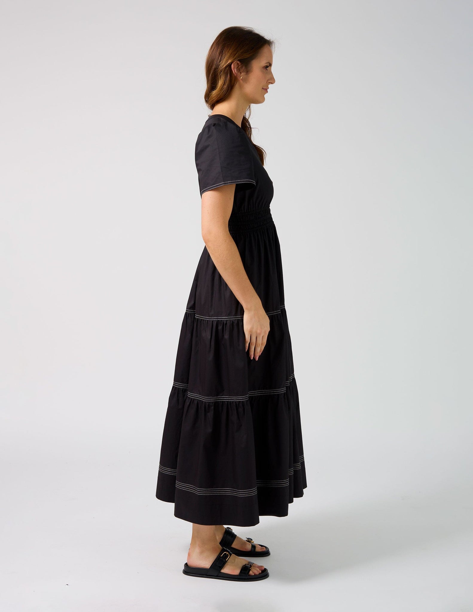 VITTORIA DRESS BLACK