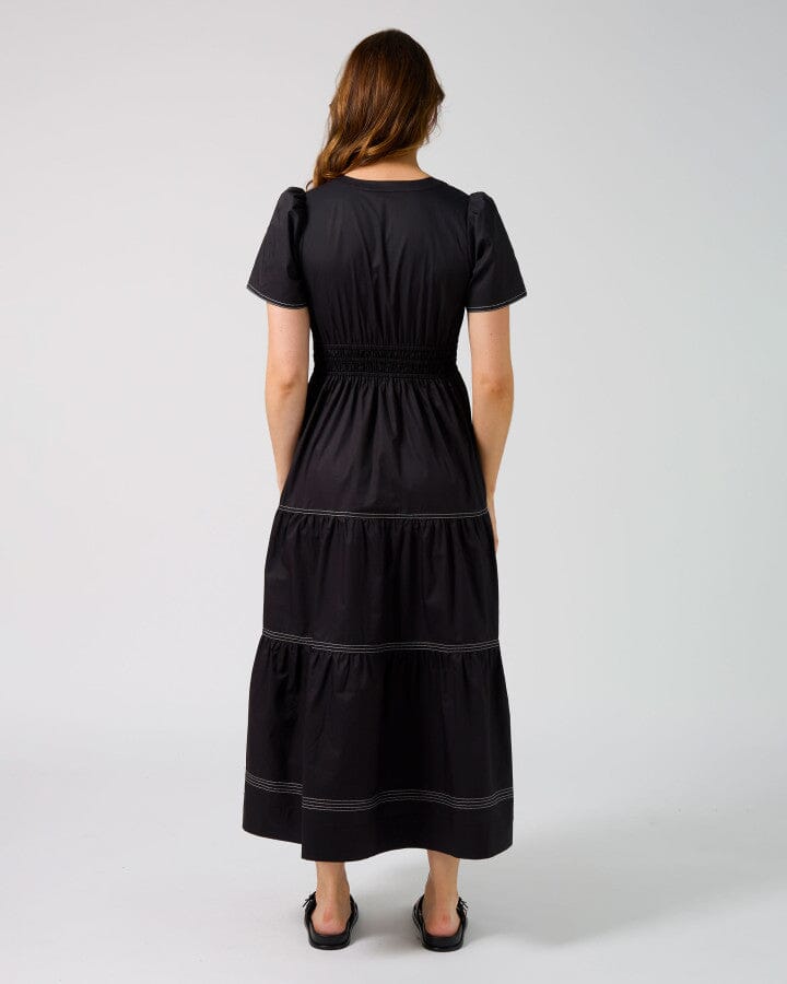 VITTORIA DRESS BLACK