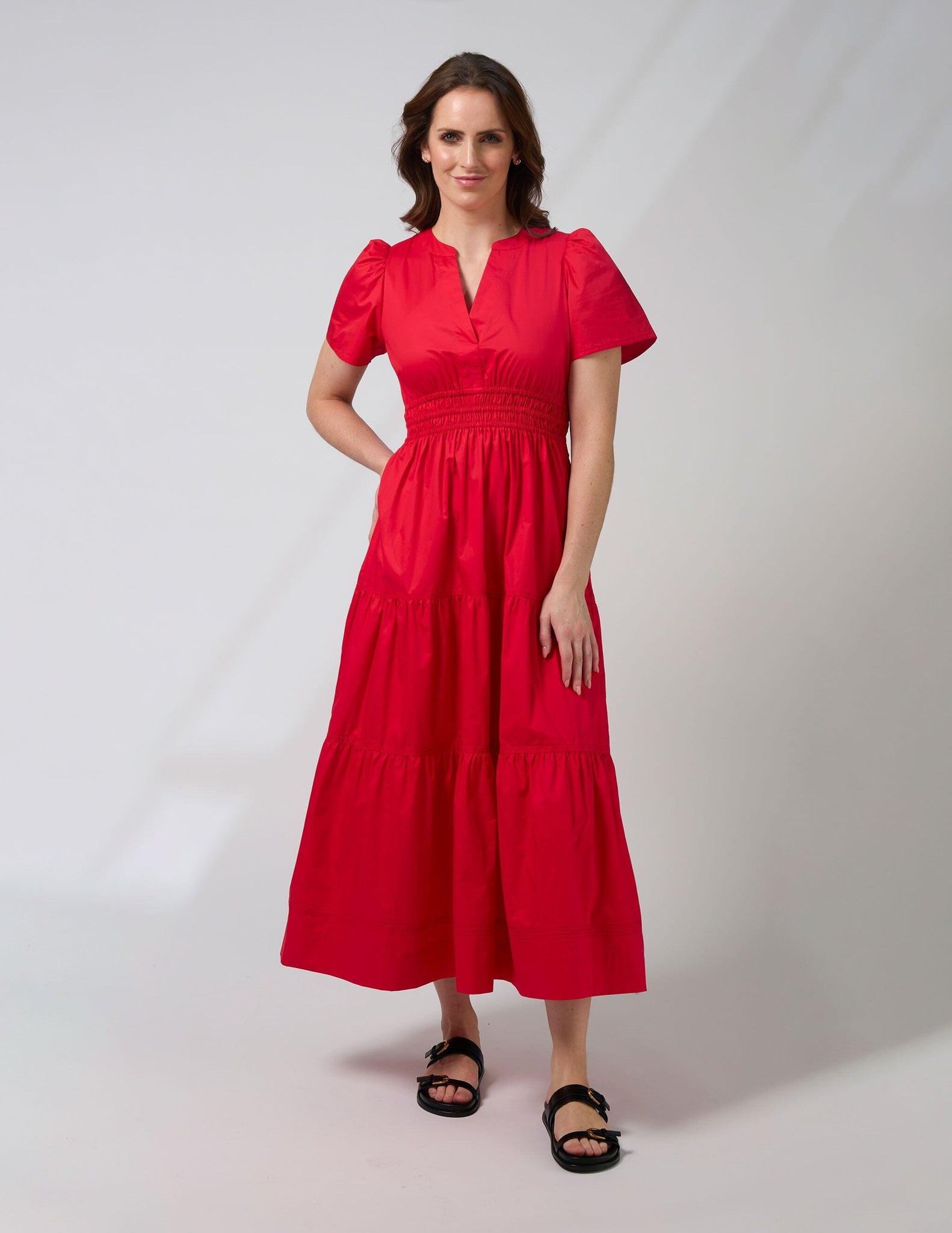 Vittoria Dress Flame