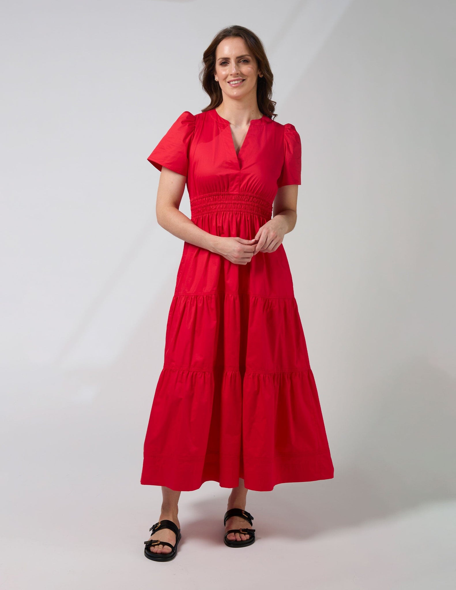 Vittoria Dress Flame