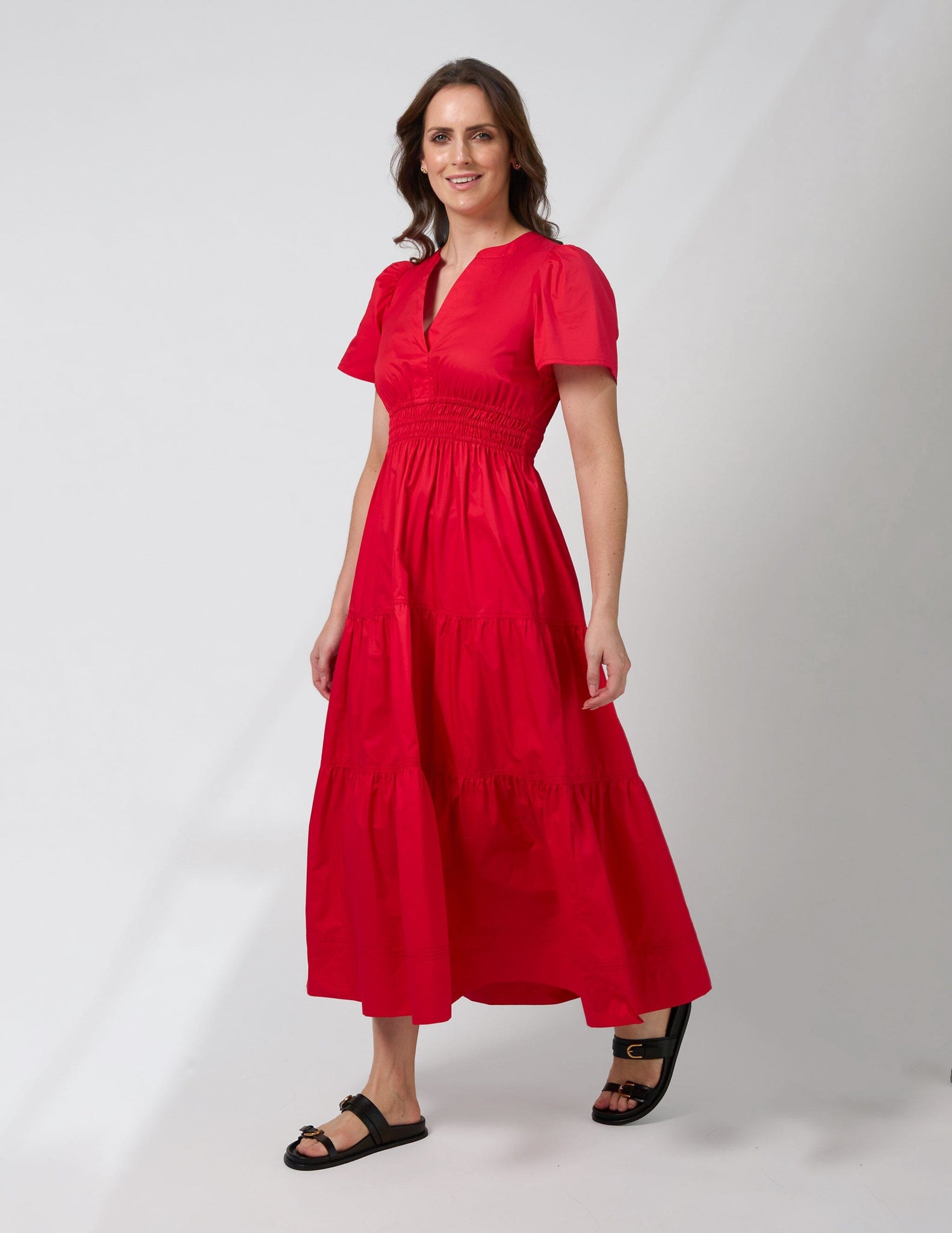 Vittoria Dress Flame
