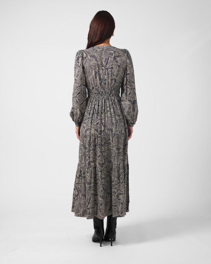 Vivienne Dress Bow Tied Indigo