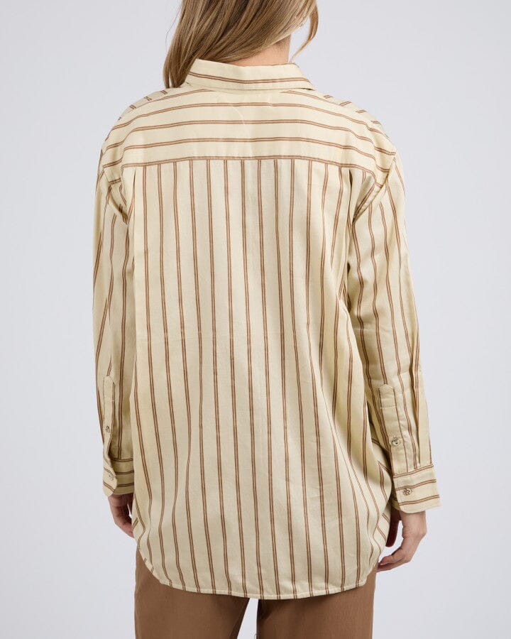 WALTER STRIPE SHIRT VINTAGE WHITE