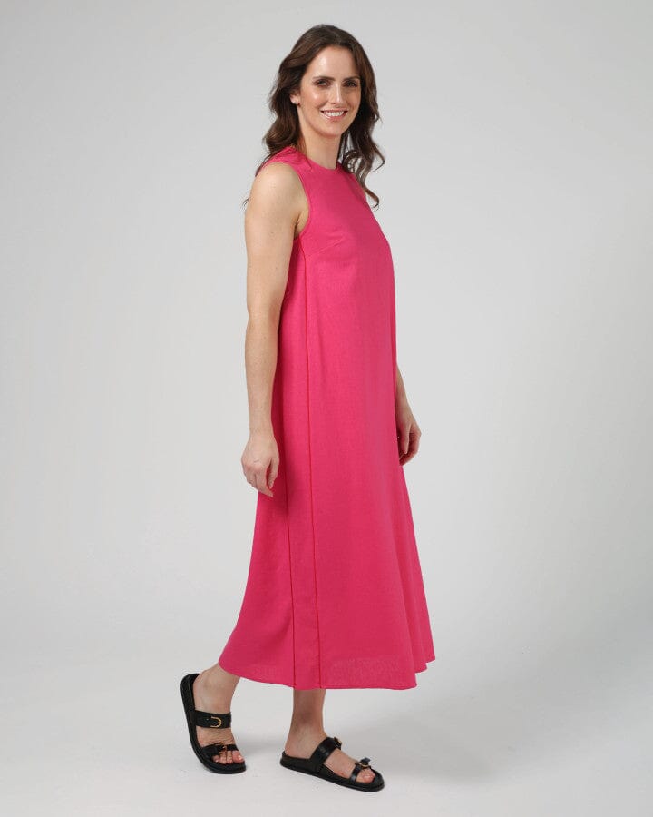 Zora Dress Fuchsia