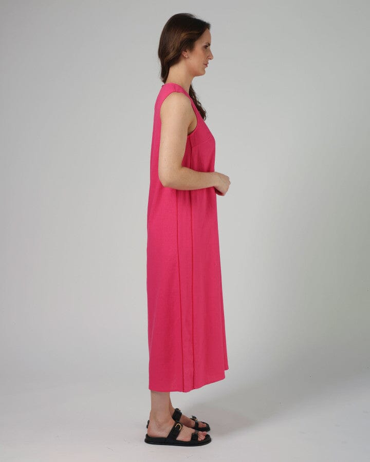 Zora Dress Fuchsia