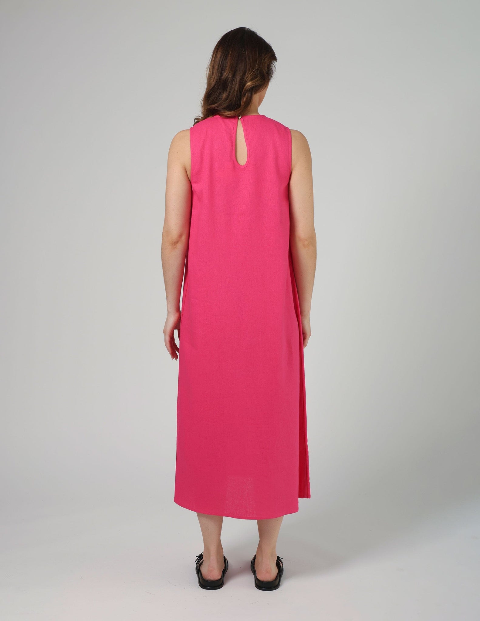 Zora Dress Fuchsia