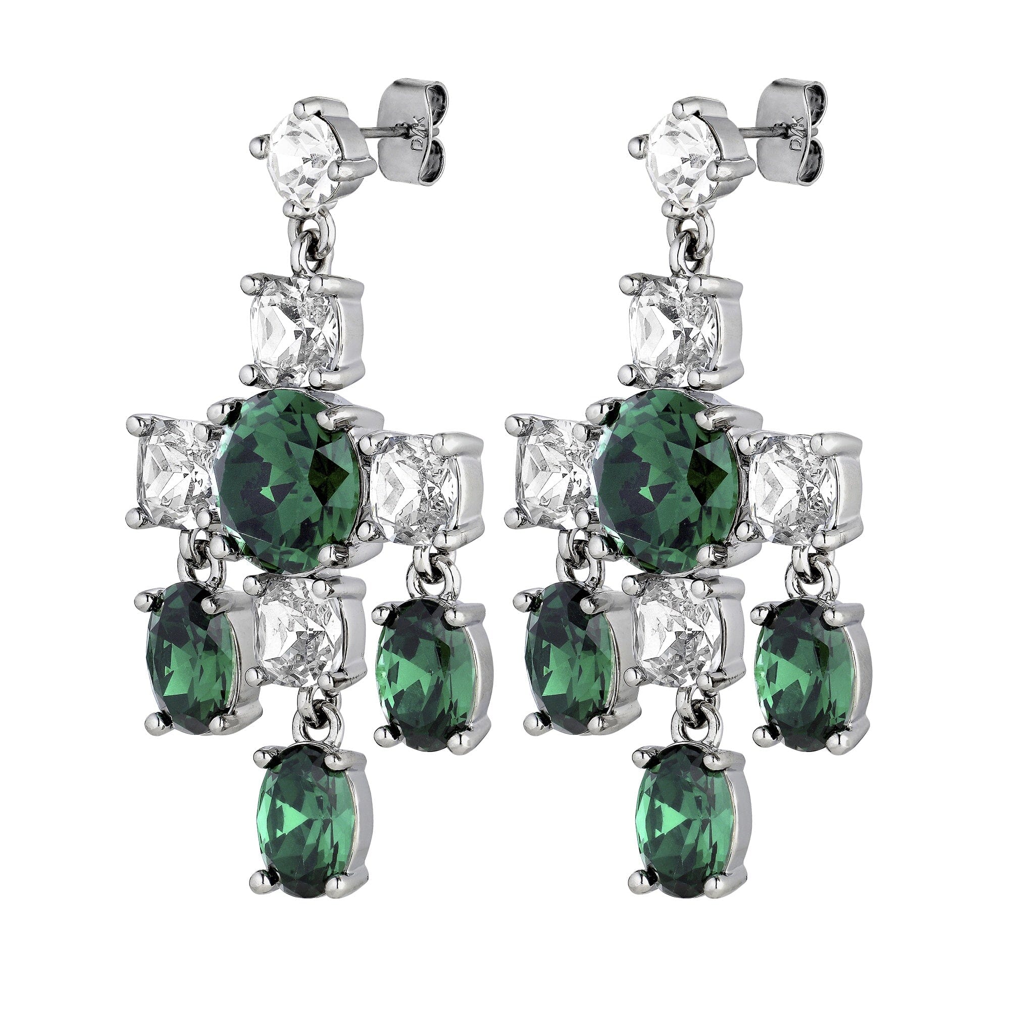 Leonora SS Emerald Green / Crystal