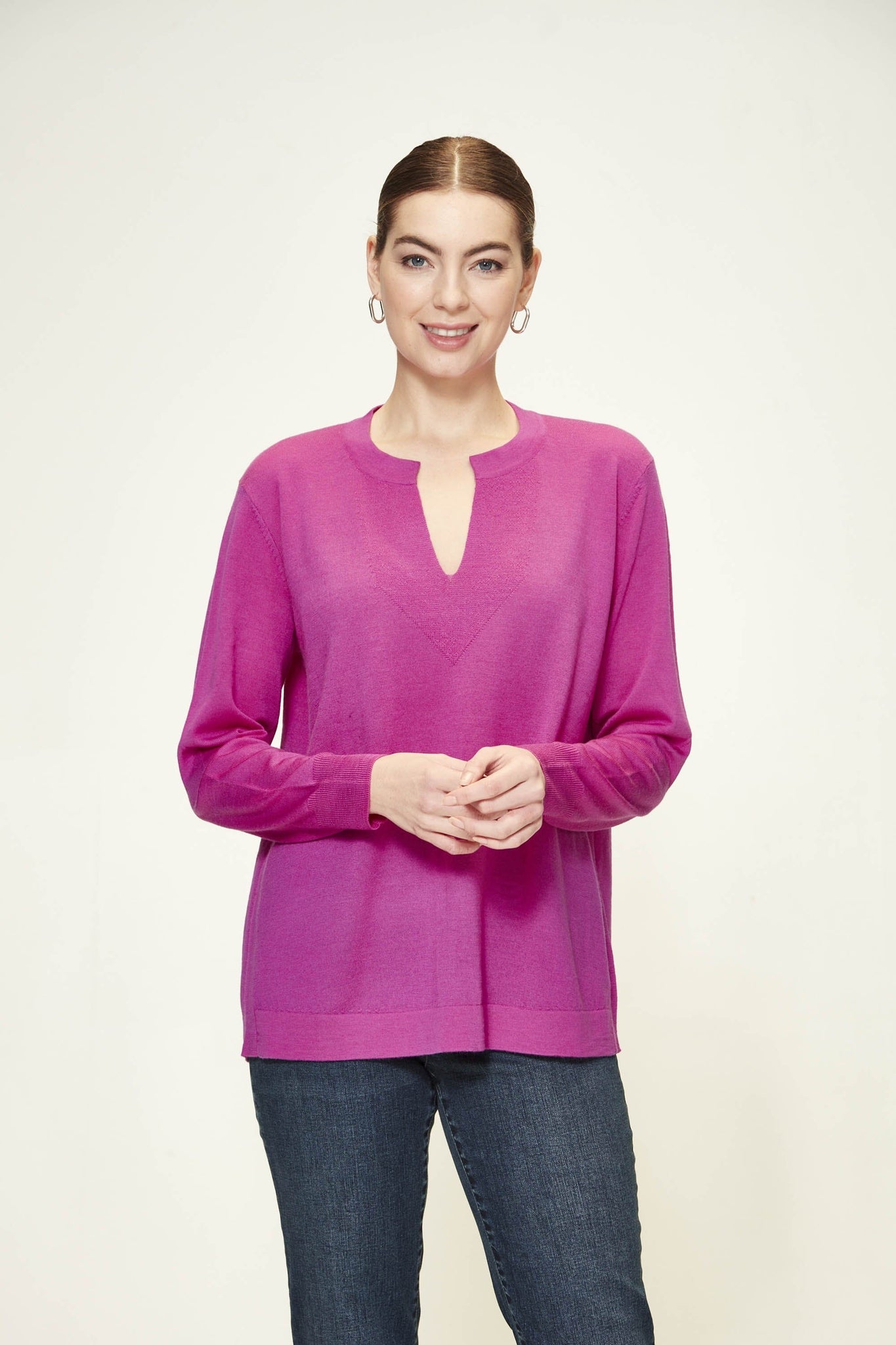 TESS SWEATER ORCHID