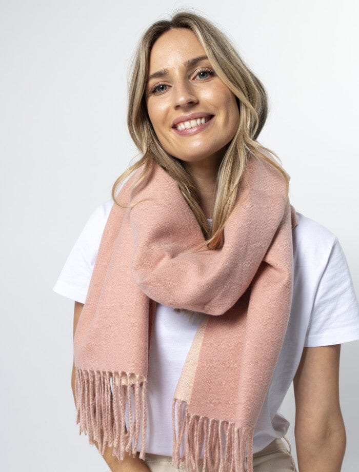 Scarf Two Tone Pink
